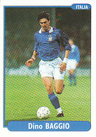 Dino Baggio Italy samolepka DS EUROfoot 96 #190